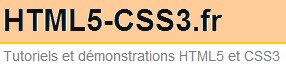 HTML 5 - CSS 3 .fr